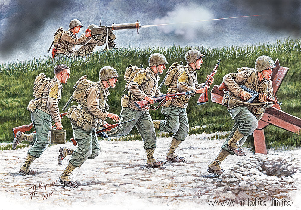 Master Box MB35130 1:35 U.S. Soldiers, Operation Overlord 'Move, Move, Move!'