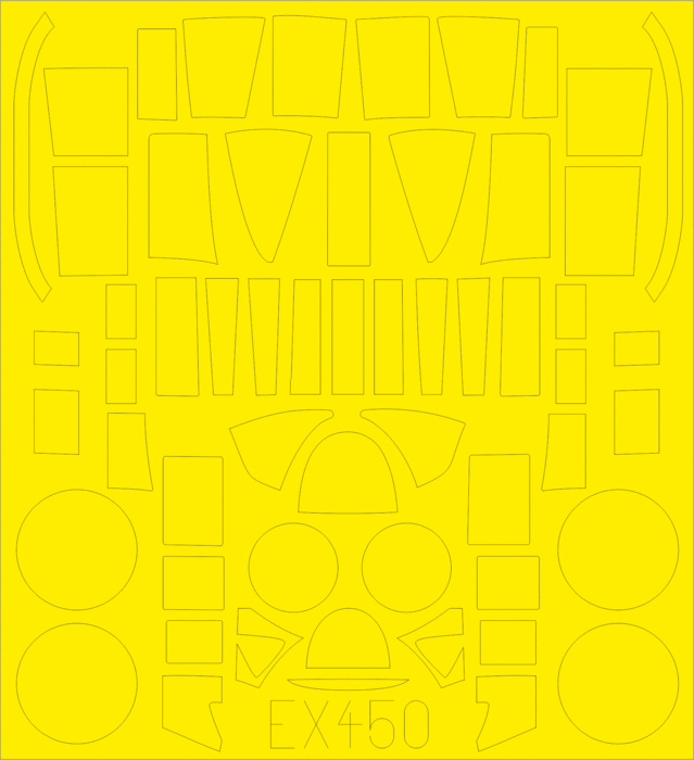 Eduard EX450 1:48 Northrop P-61B 'Black Widow'