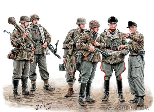 Master Box MB35162 1:35 German Soldiers, 1945 - 'Lets stop them here!'