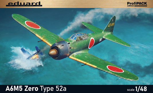 Eduard kits 82216 1:48 Mitsubishi A6M5 Zero Type 52a ProfiPACK edition