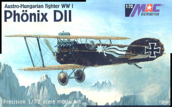 MAC Distribution 72036 1:72 Phonix D.II Austro-Hungarian fighter