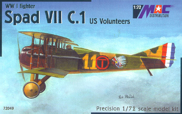 MAC Distribution 72049 1:72 Spad VIIC.1 US Volunteers