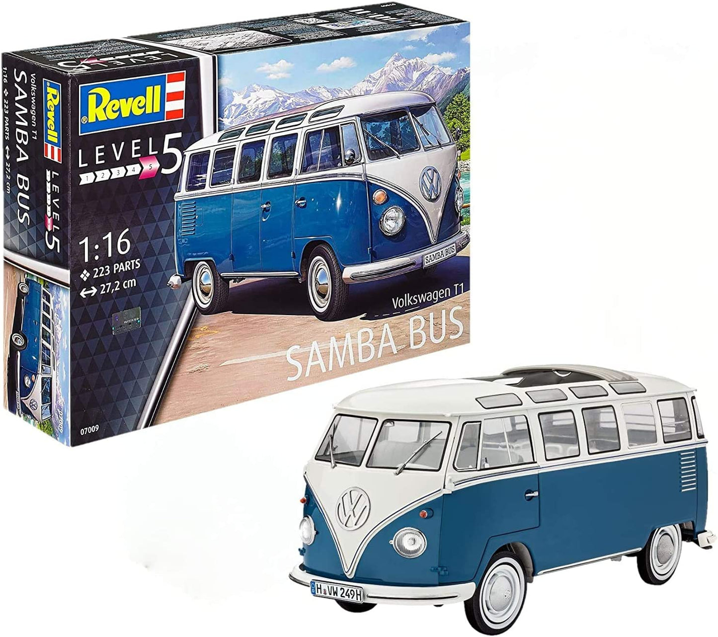 Revell 07009 1:16 VW Type 2 T1 Samba Bus