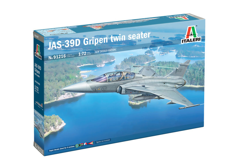 Italeri 91216 1:72 Saab JAS-39B Gripen twin seat