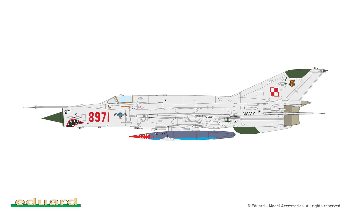 Eduard kits 70146 1:72 Mikoyan MiG-21bisProfiPACK edition