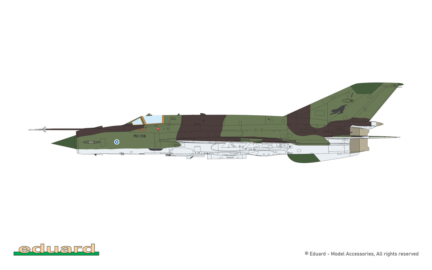 Eduard kits 70146 1:72 Mikoyan MiG-21bisProfiPACK edition