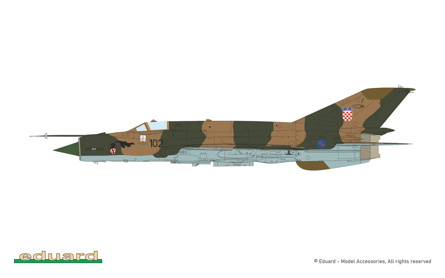 Eduard kits 70146 1:72 Mikoyan MiG-21bisProfiPACK edition