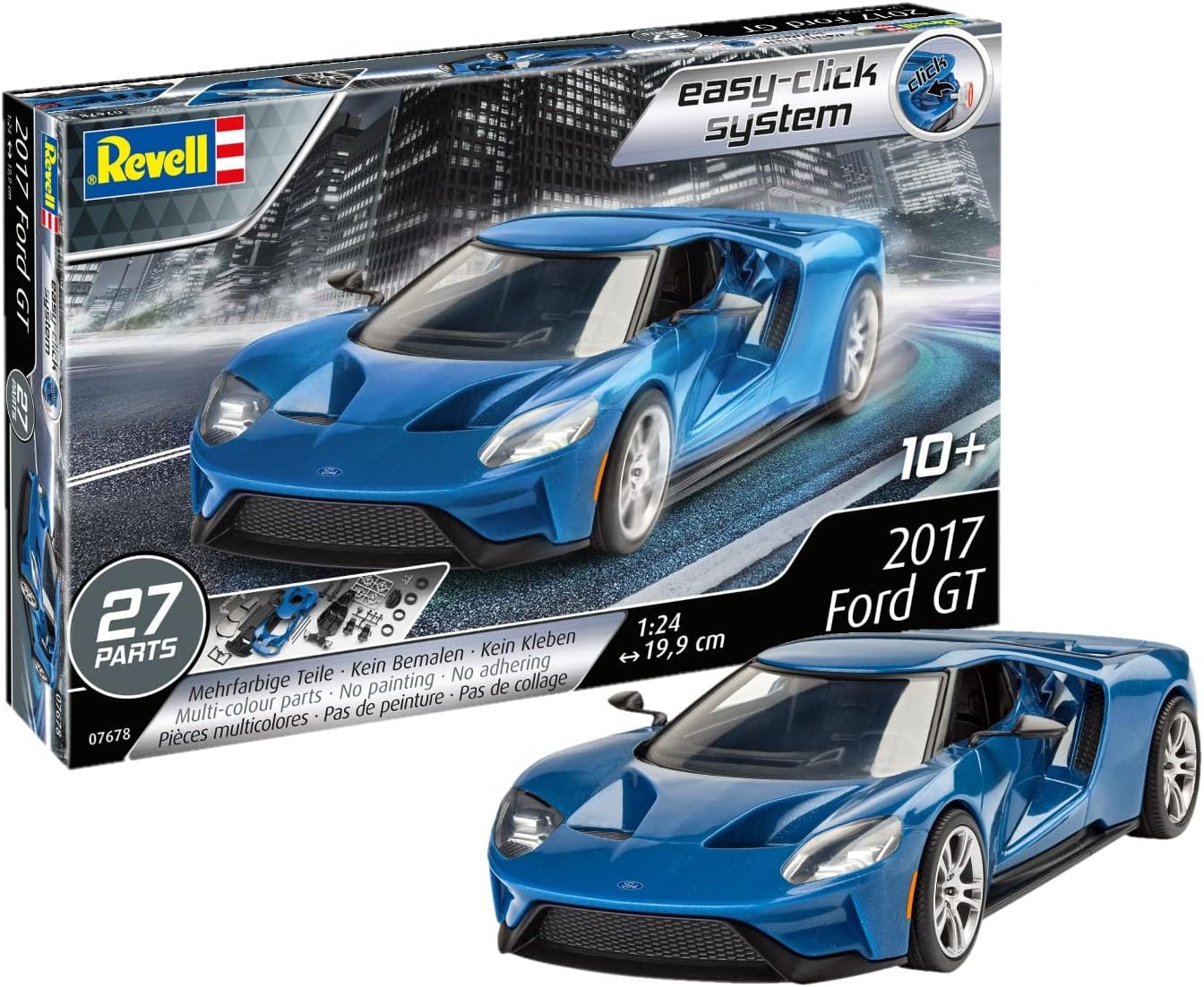 Revell 07678 1:24 2017 Ford GT (Easy-Click System)