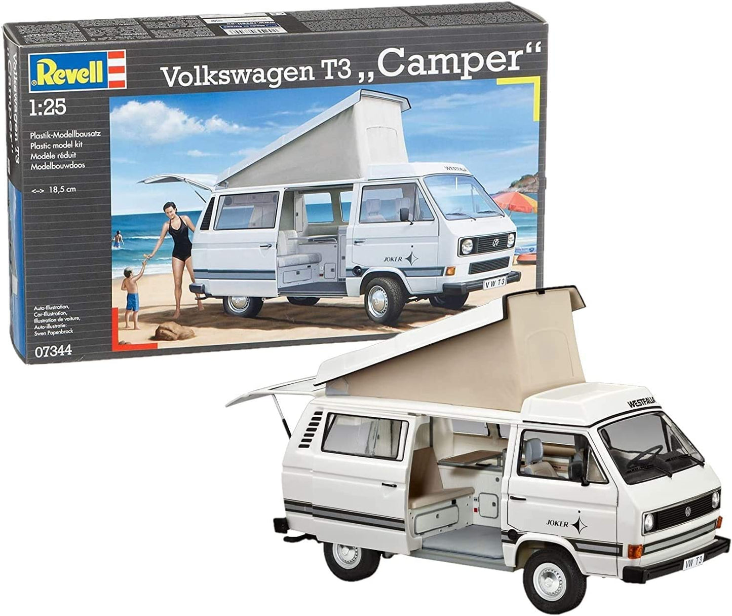 Revell 07344 1:24 Volkswagen T3 "Camper"