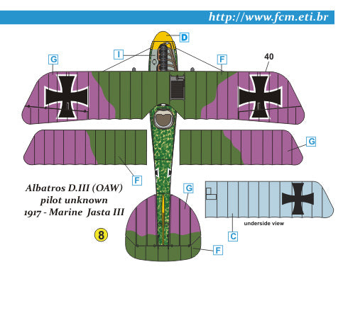 FCM 72017 1:72 Albatros D.III / D.V - Part 2