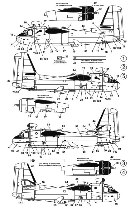 FCM 72039 1:72 Latin American S-2A Tracker - Brazil, Argentina & Uruguay