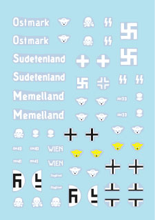 Star Decals 72-A1146 1:72 Ordnungs Polizei # 1.Anti Partisan and Security service.