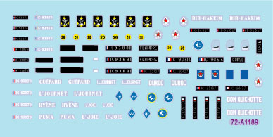 Star Decals 72-A1189 1:72 Indochine # 5