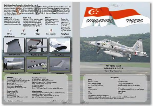 Miliverse 72002 1:72 Singapore Tigers