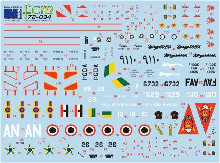 FCM 72034 1:72 Dassault Mirage III - Part 2