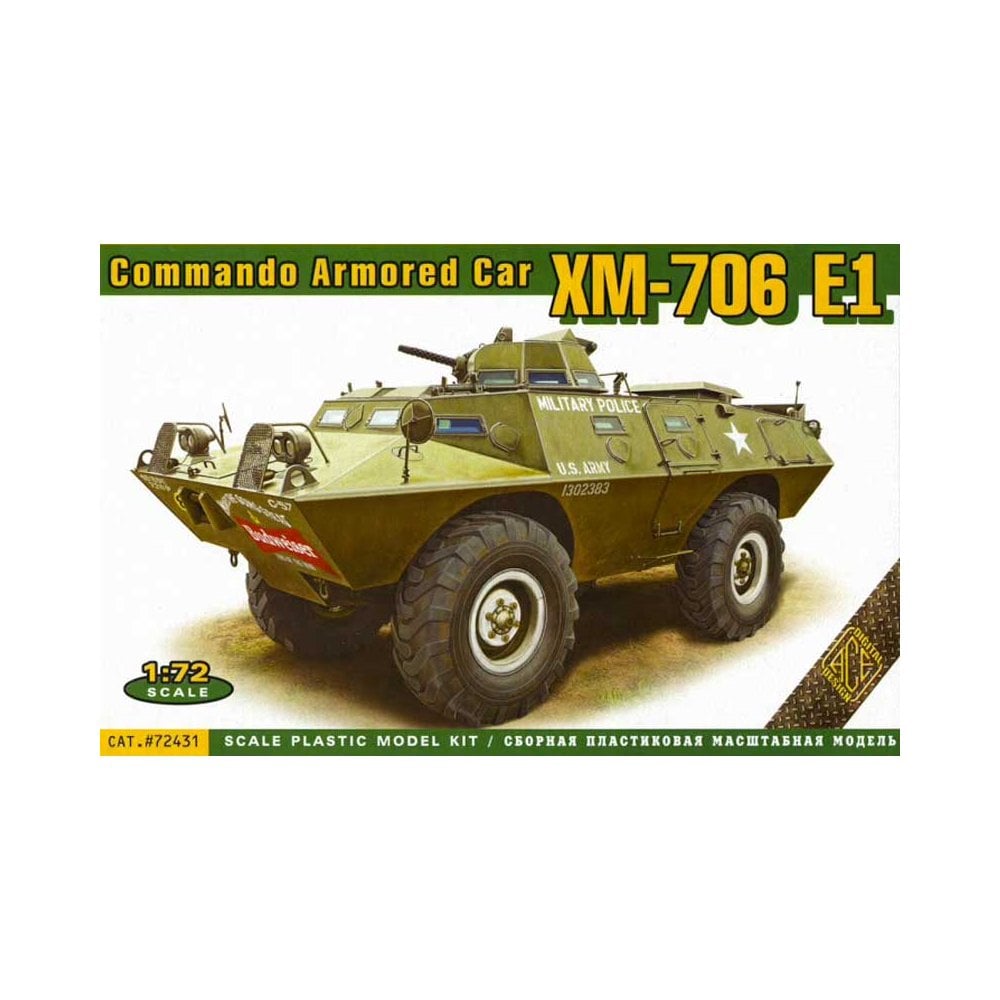 Ace 72431 1:72 XM-706 E1 Commando Armored Car