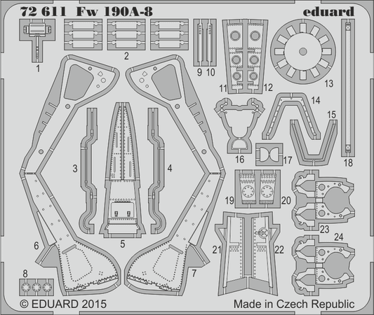 Eduard 72611 1:72 Focke-Wulf Fw-190A-8