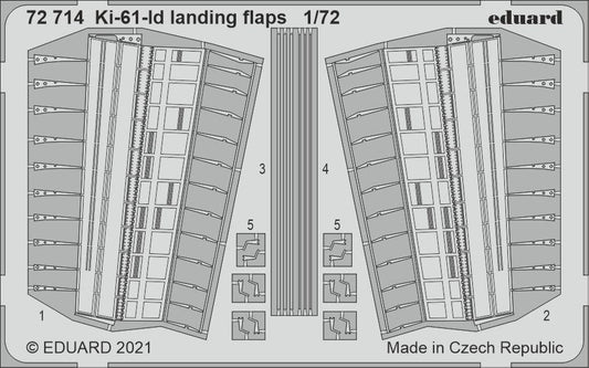 Eduard 72714 1:72 Kawasaki Ki-61-Id Hien (Tony) landing flaps