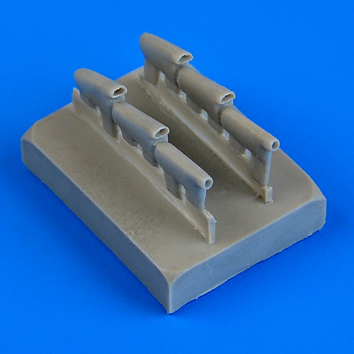 Quickboost (by Aires) 72482 1:72 Boulton-Paul Defiant Mk.I exhaust - rounded