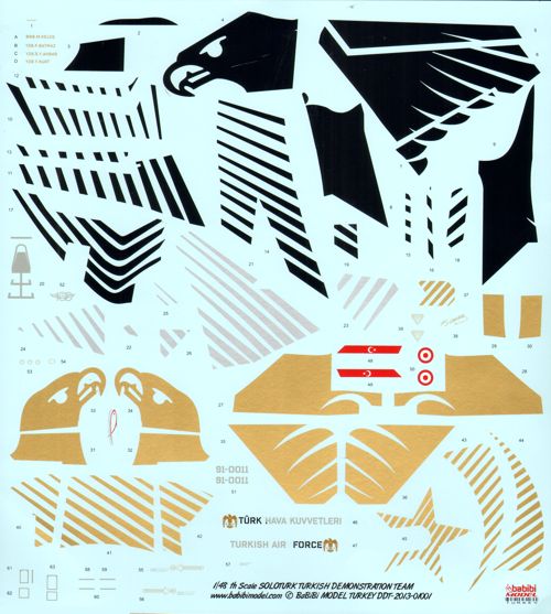 Babibi Models DBT-01001 1:72 Lockheed-Martin F-16C Nato Tigermeet 2006 Special Tail Art