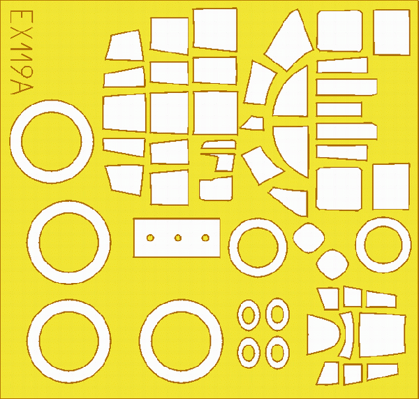 Eduard EX119 1:48 North-American B-25J Mitchell