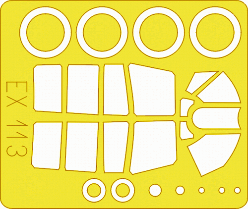 Eduard EX113 1:48 Curtiss P-40N Warhawk