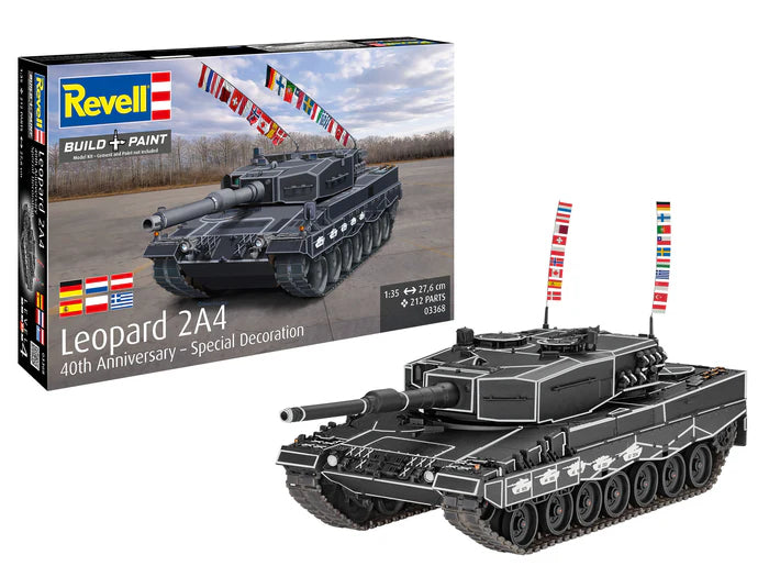 Revell 03368 1:35 Leopard 2A4 - 40th Anniversary Special Decoration