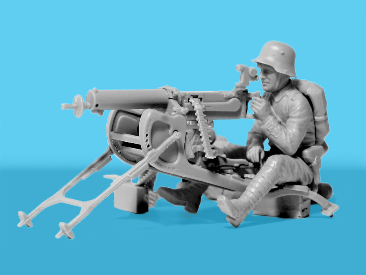 ICM 35724 1:35 ‘Panzerabwehr, 1918’• German Army anti-tank unit from the WWI