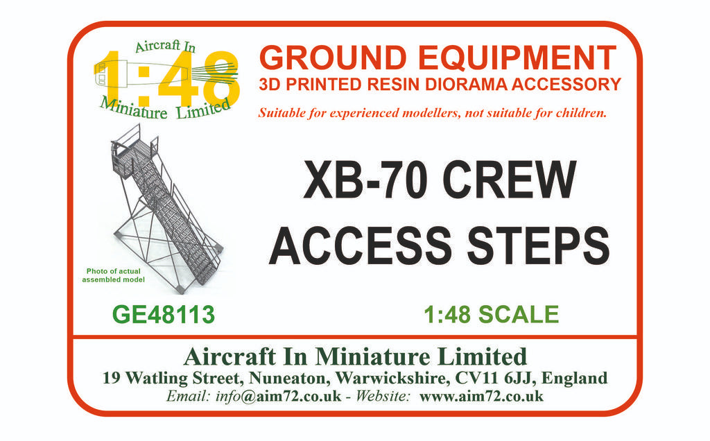 AIM - Ground Equipment GE48113 1:48 XB-70 Crew access step