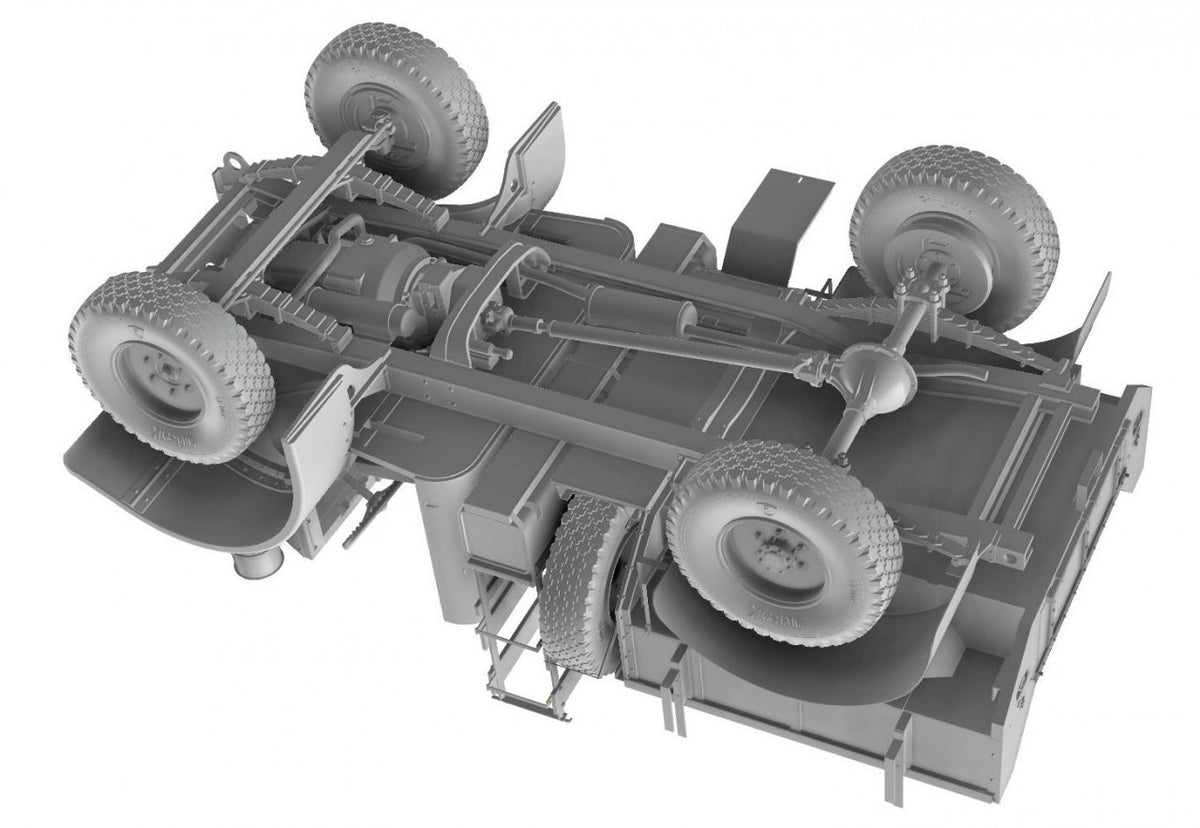 Thunder Models 35314 1:35 LRDG F8 Pilot Car, Bonus edition-