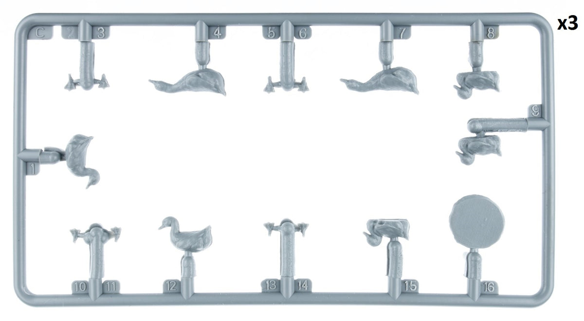 MiniArt 38114 1:35 Ducks & Geese (33 Figures)