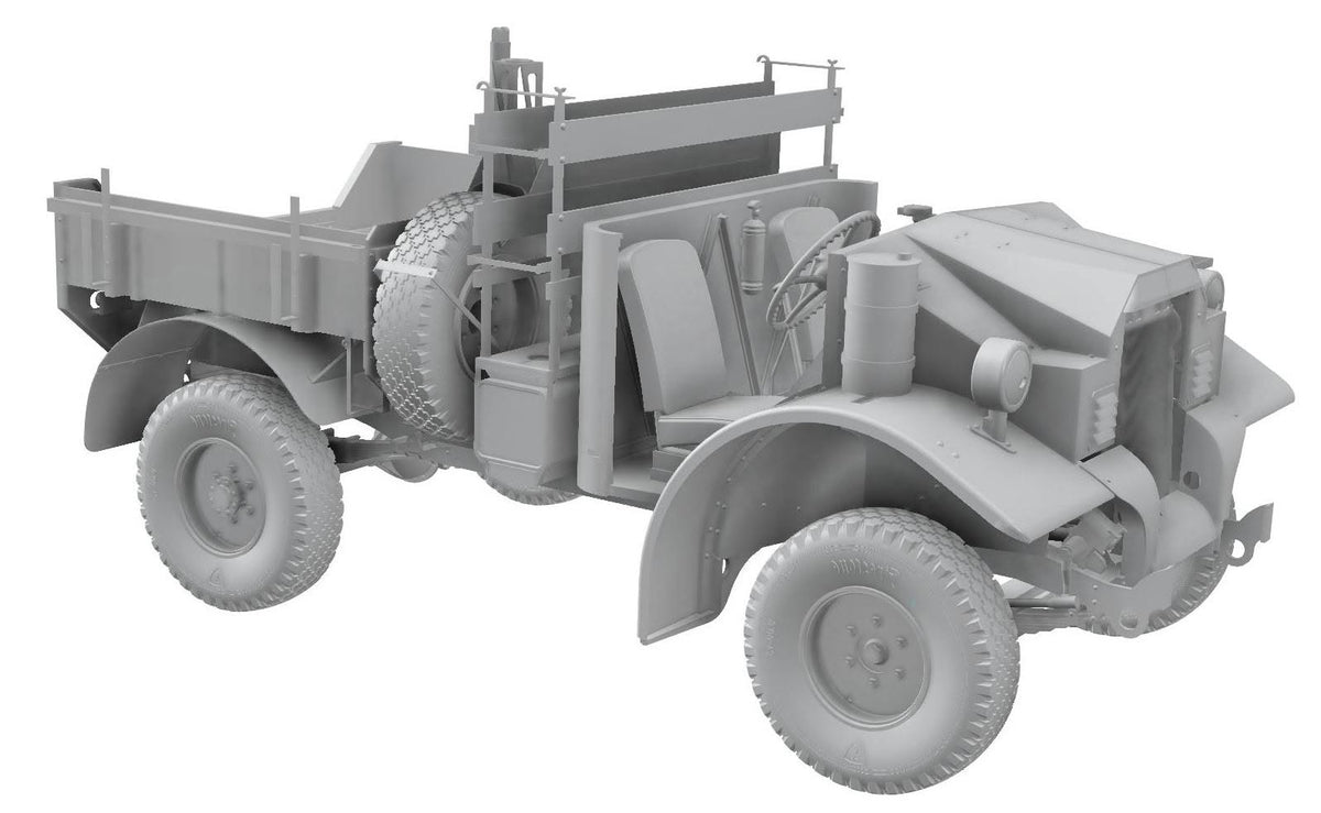 Thunder Models 35313 1:35 LRDG F8 Pilot Car, standard edition