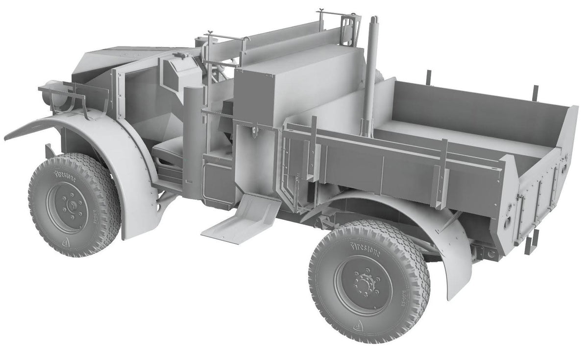 Thunder Models 35313 1:35 LRDG F8 Pilot Car, standard edition