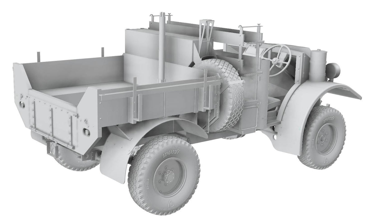 Thunder Models 35313 1:35 LRDG F8 Pilot Car, standard edition