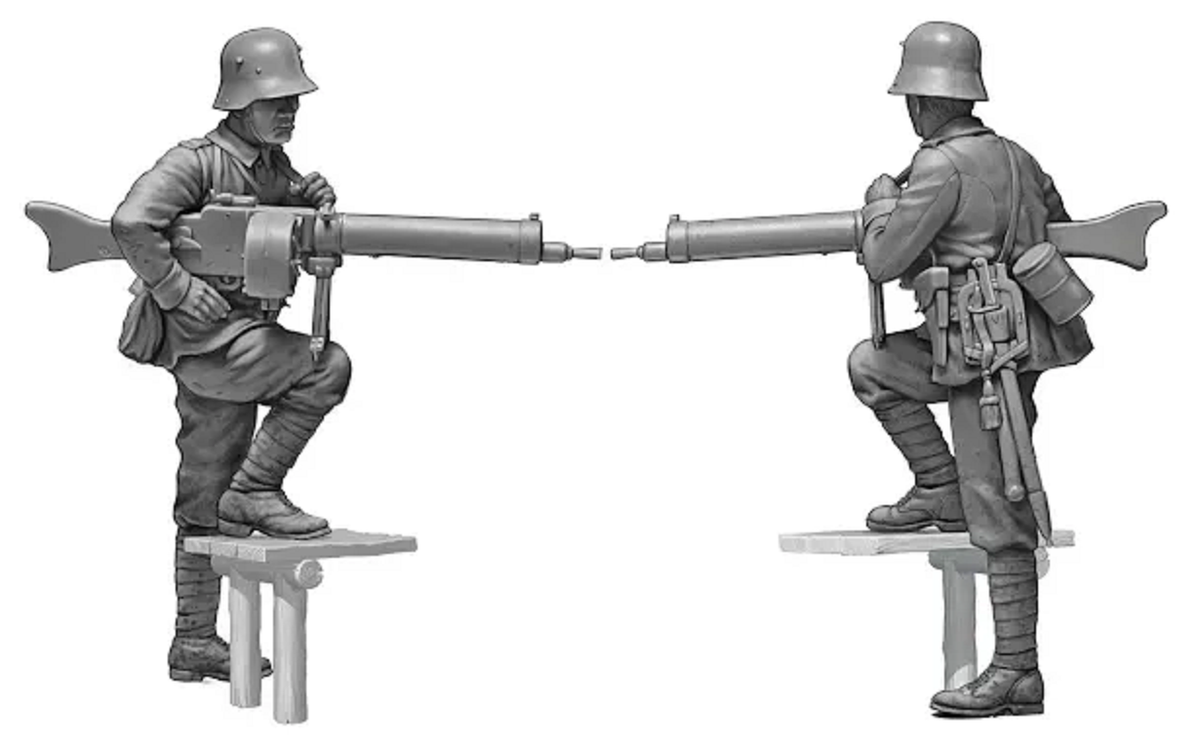 Master Box MB35256 1:35 Germany Infantry WWI, before the attack