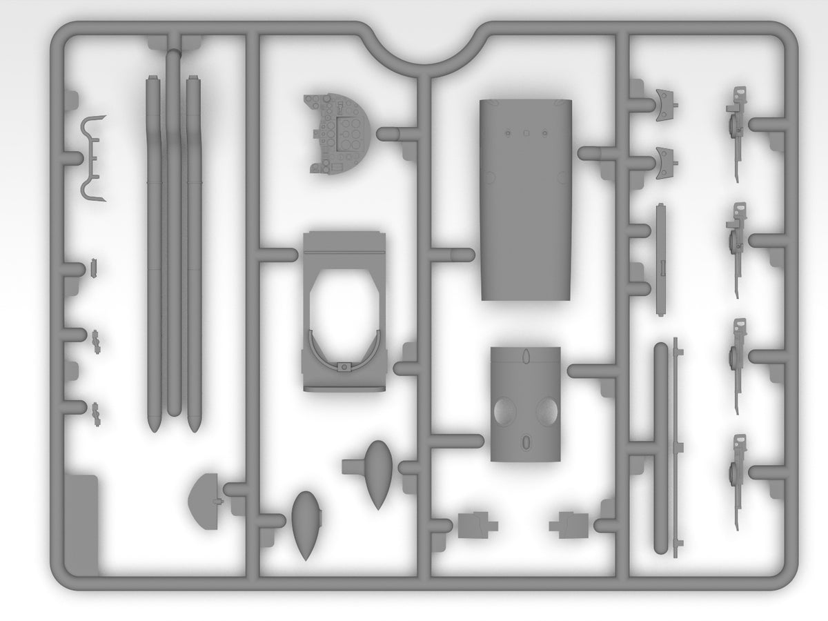 ICM 48355 1:48 Operation Gardening HP.52 Hampden and 5 Figures