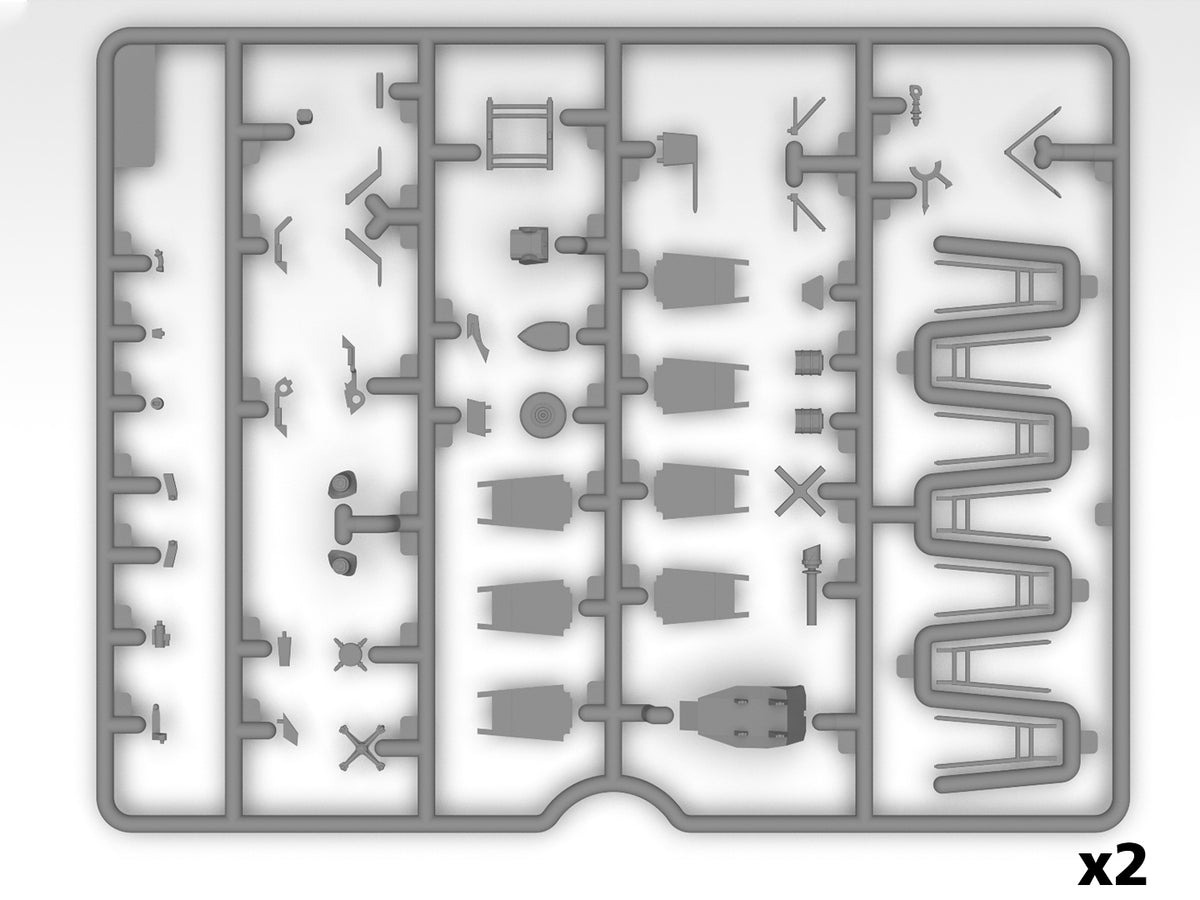 ICM 48368 1:48 Sikorsky UH-60A Black Hawk with ESSS and skis