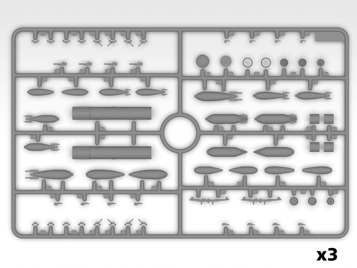 ICM 48355 1:48 Operation Gardening HP.52 Hampden and 5 Figures