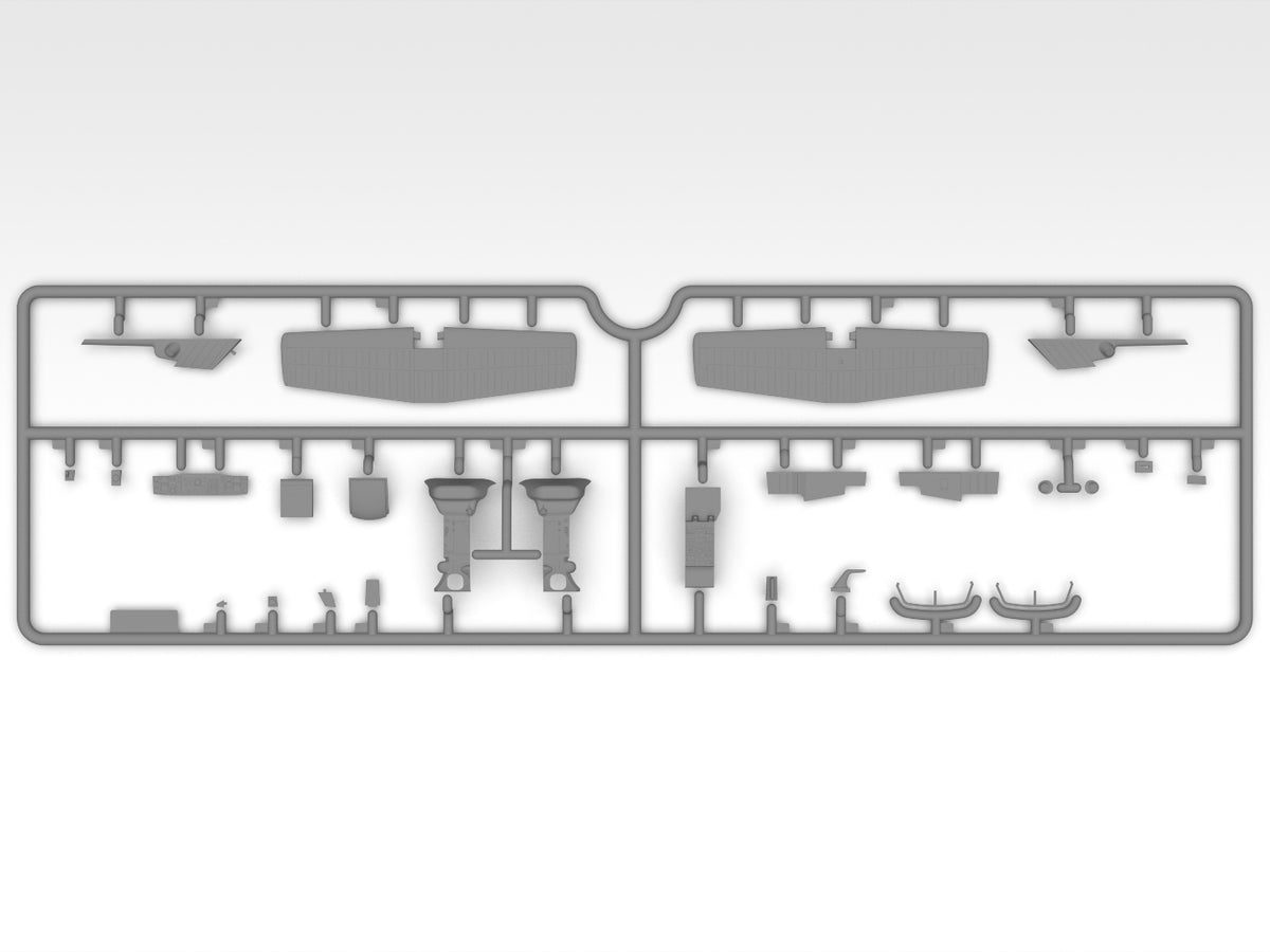 ICM 48368 1:48 Sikorsky UH-60A Black Hawk with ESSS and skis