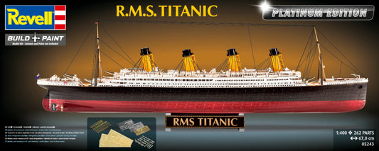 Revell 05243 1:400 RMS Titanic Platinum Edition