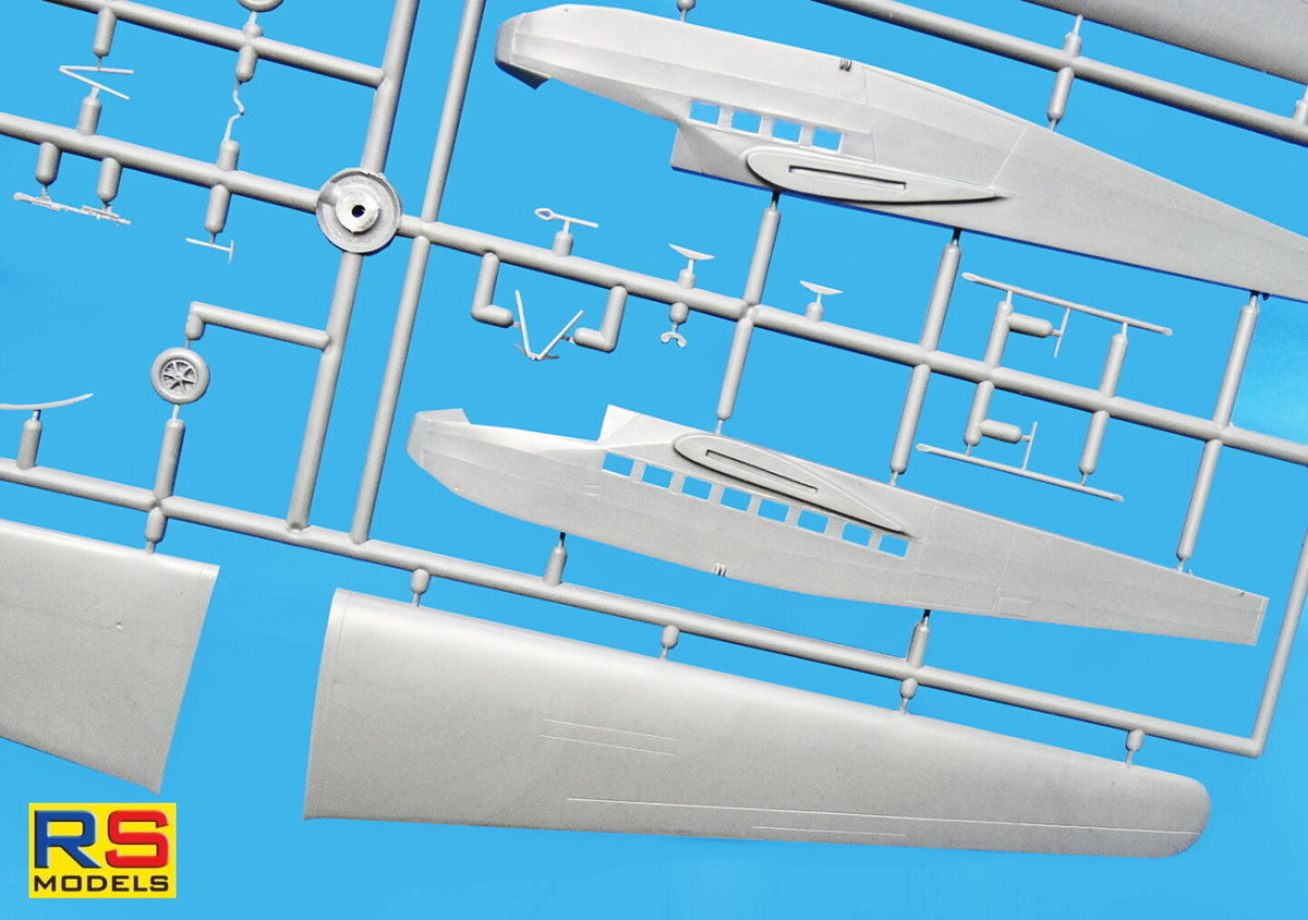 RS Models 92314 1:72 DFS-230 Romania and Italy A.F.	3 decal version for Romania and Italy with etched parts