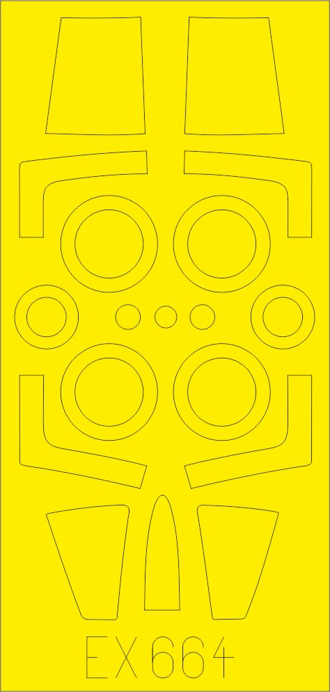 Eduard EX664 1:48 Lockheed F-104G Starfighter