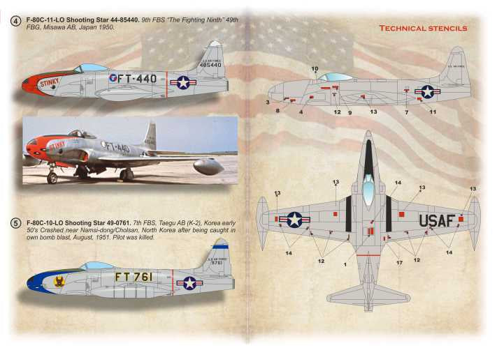 Print Scale 72551 1:72 Lockheed F-80 Shooting Star