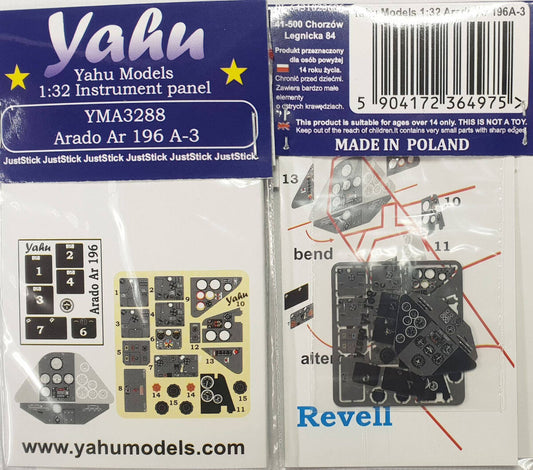 Yahu Models YMA3288 1:32 Arado Ar-196 pre-painted