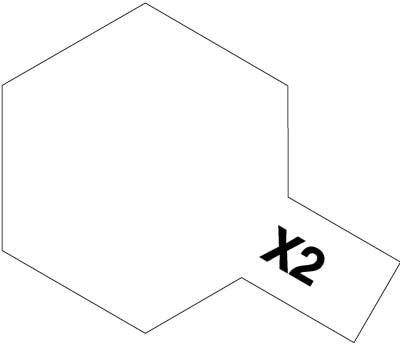 Tamiya X-2 White Gloss 10ml Acrylic Paint