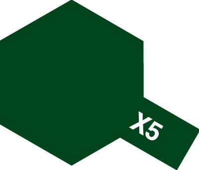 Tamiya X-5 Green Gloss 10ml Acrylic Paint