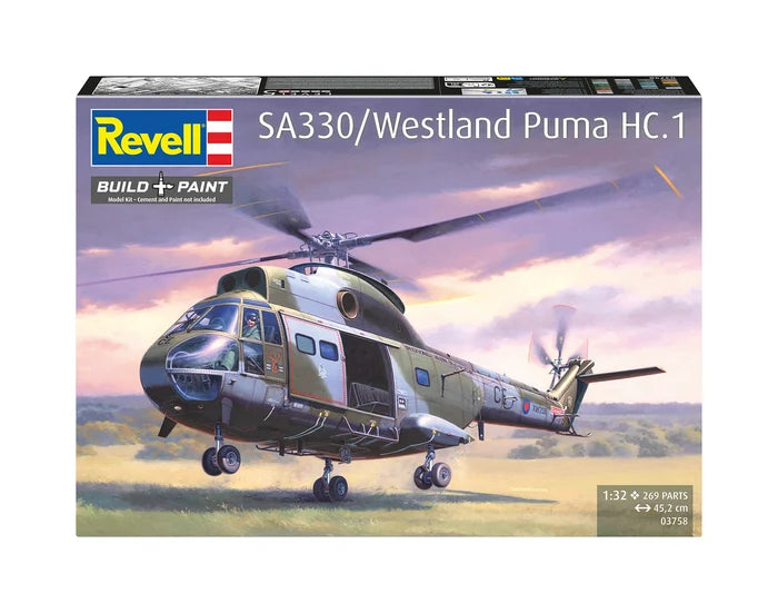 Revell 03758 1:32 SA.330/Westland Puma HC.1 (Revell Classic)