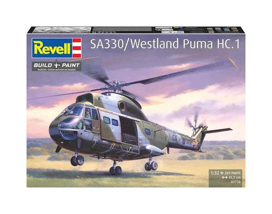 Revell 03758 1:32 SA.330/Westland Puma HC.1 (Revell Classic)