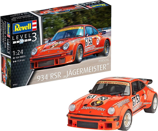 Revell 07031 1:24 Porsche 934 RSR "Jagermeister"