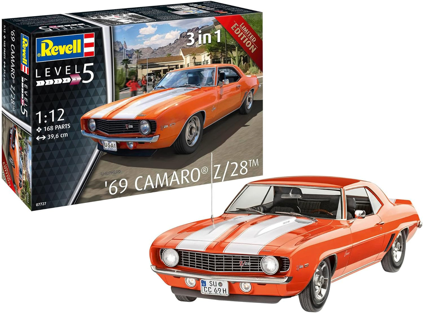 Revell 07727 1:12 '69 Chevrolet Camaro